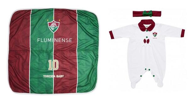 Kit Maternidade Fluminense Com Manta e Tiara - Torcida Baby Menor preço em Kit Maternidade Fluminense Com Manta e Tiara - Torcida Baby