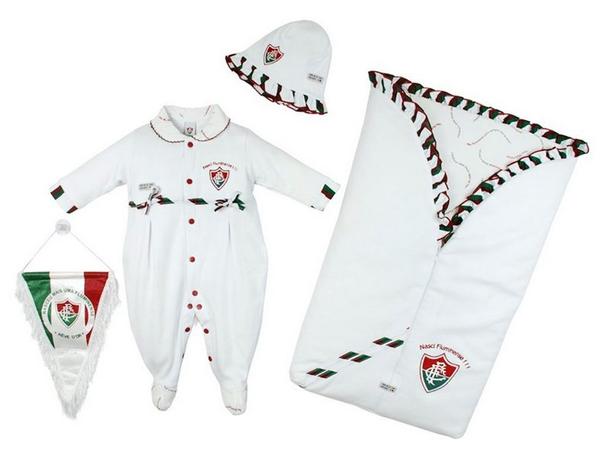 Kit Maternidade Fluminense Feminino Oficial - Revedor Menor preço em Kit Maternidade Fluminense Feminino Oficial - Revedor