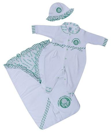 Kit Maternidade Palmeiras com Saco de Dormir Feminino Oficial - Revedor Menor preço em Kit Maternidade Palmeiras com Saco de Dormir Feminino Oficial - Revedor