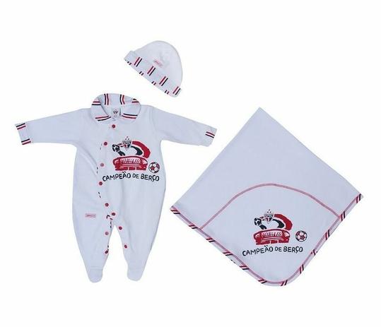 Kit Maternidade São Paulo com Manta e Gorro Revedor Menor preço em Kit Maternidade São Paulo com Manta e Gorro Revedor