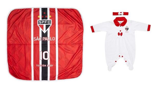Kit Maternidade São Paulo Com Manta e Tiara - Torcida Baby Menor preço em Kit Maternidade São Paulo Com Manta e Tiara - Torcida Baby