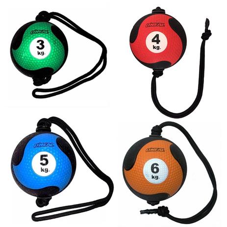 Kit medicine ball com corda com 4 bolas oneal cd - Oneal - cd Menor preço em Kit medicine ball com corda com 4 bolas oneal cd - Oneal - cd