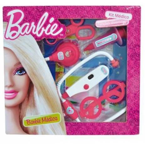 Kit Médico Barbie Fun 7496 (972420) - Barão toys é boa?