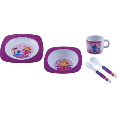 Kit Melamine Menina C/05 ITENS - Yangzi é boa?