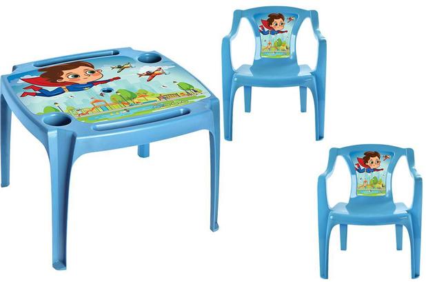 Kit Mesinha e 2 Cadeira Poltrona Infantil Plástica Arqplast Menor preço em Kit Mesinha e 2 Cadeira Poltrona Infantil Plástica Arqplast