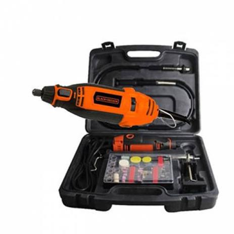 Kit Micro Retifica com 110 Peças 220V RT18KA-B2 - Blackdecker Menor preço em Kit Micro Retifica com 110 Peças 220V RT18KA-B2 - Blackdecker