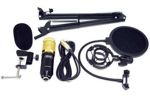 Kit microfone condensador profissional kp-m0010 - KNUP é ruim? Kit microfone condensador profissional kp-m0010 - KNUP é boa?