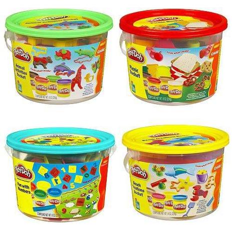 Kit Mini Balde Play-Doh - Hasbro 23414 Menor preço em Kit Mini Balde Play-Doh - Hasbro 23414