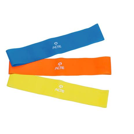 Kit mini band acte c/ 3 Menor preço em Kit mini band acte c/ 3