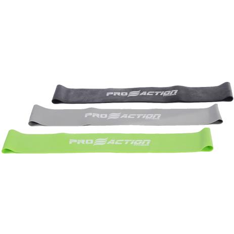 Kit Mini Bands com 3 Intensidades Band Loops - ProAction G120 Menor preço em Kit Mini Bands com 3 Intensidades Band Loops - ProAction G120