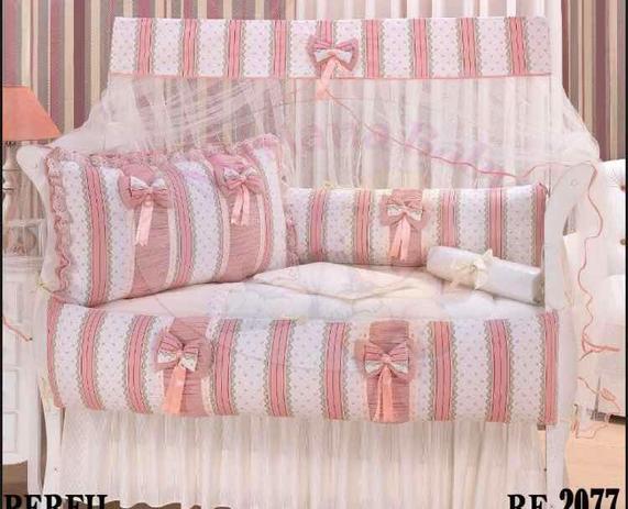 Kit Mini Berço 10 Peças - Perfil - Mariana baby confecções Menor preço em Kit Mini Berço 10 Peças - Perfil - Mariana baby confecções