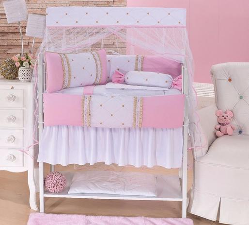 Kit Mini Berço 11 Peças Com Saia - Mosaico - Mariana baby confecções é boa?