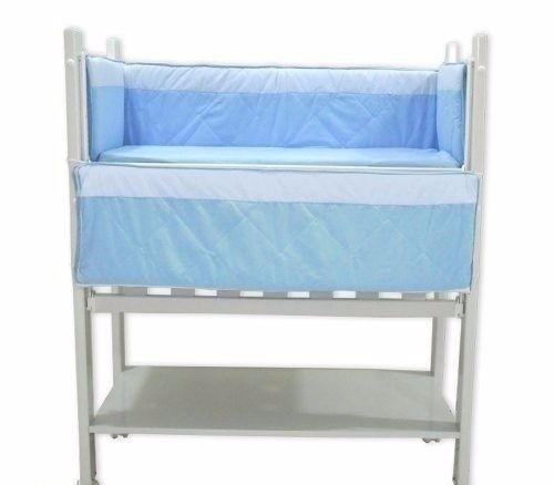 Kit Mini Berço Canaã Azul 7 Peças - Bebê enxovais é boa?