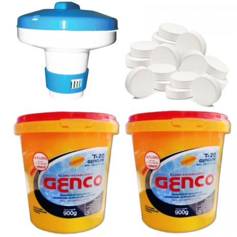 Kit Mini Clorador Flutuador + 1800gr Mini Tabletes de Cloro para Piscina Nautilus Menor preço em Kit Mini Clorador Flutuador + 1800gr Mini Tabletes de Cloro para Piscina Nautilus