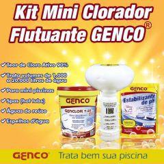 Kit Mini Clorador Flutuante - Genco Menor preço em Kit Mini Clorador Flutuante - Genco