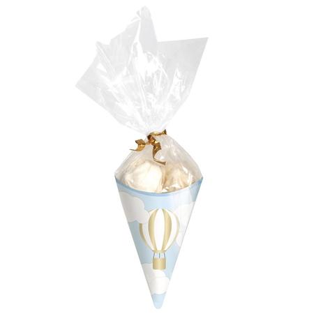 Kit Mini Cone de Papel Cartão Avião Vintage 08 unidades Cromus é boa?