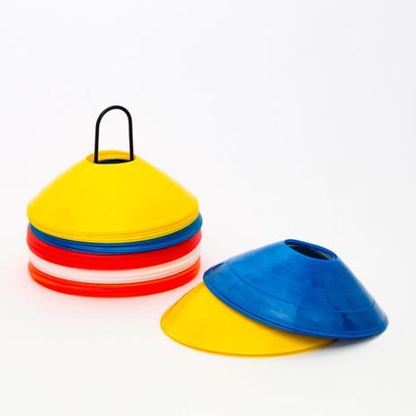 Kit Mini Cones de Agilidade com 50 peças coloridas - Vollke Menor preço em Kit Mini Cones de Agilidade com 50 peças coloridas - Vollke