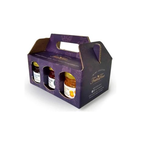 Kit Mini Geleias Sortidas Orgânicas 50g - Fruta Fina Menor preço em Kit Mini Geleias Sortidas Orgânicas 50g - Fruta Fina