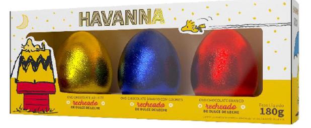 Kit Mini Ovos Kids 180g - Havanna Menor preço em Kit Mini Ovos Kids 180g - Havanna