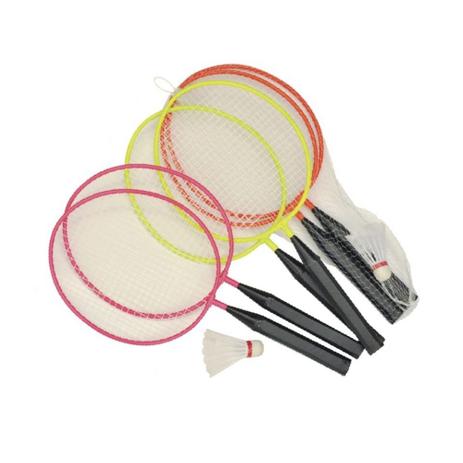 Kit Mini Raquetes Badminton Tempo Livre Rosa Winmax WMY02021 Menor preço em Kit Mini Raquetes Badminton Tempo Livre Rosa Winmax WMY02021