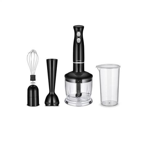 Kit Mixer 3 Em 1 Multilaser Gourmet Preto 220V - FP06 Menor preço em Kit Mixer 3 Em 1 Multilaser Gourmet Preto 220V - FP06