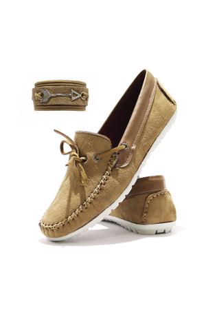 Mocassim Masculino Slim Original La Faire Mostarda em Promoção | Ofertas na  Americanas