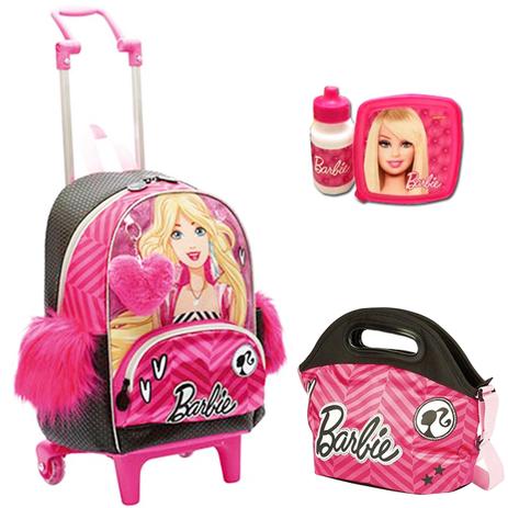 Kit Mochila Barbie Girl Tamanho Grande Original Sestini em Promoção na  Americanas