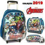 Kit mochila bolsa rodinha infantil escolar vingadores 2019 - Outras marcas Menor preço em Kit mochila bolsa rodinha infantil escolar vingadores 2019 - Outras marcas