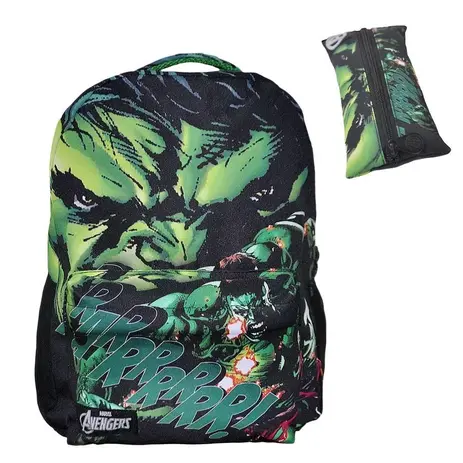 Kit Mochila Costas Avengers Vingadores Estojo Escolar Xeryus Menor preço em Kit Mochila Costas Avengers Vingadores Estojo Escolar Xeryus