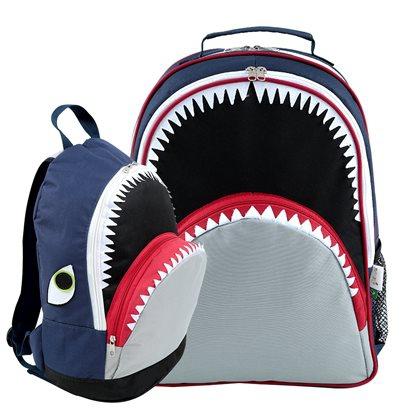 Kit Mochila Escolar e Passeio Tubarão Mumagi Menor preço em Kit Mochila Escolar e Passeio Tubarão Mumagi