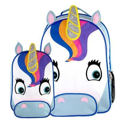 Kit Mochila Escolar e Passeio Unicórnio Mumagi Menor preço em Kit Mochila Escolar e Passeio Unicórnio Mumagi