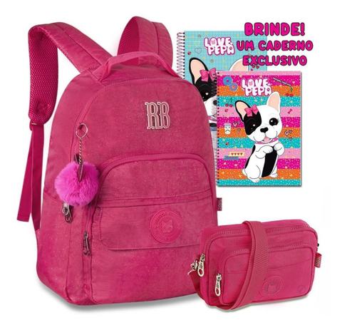 Kit Mochila Escolar Rebecca Bonbon Rb com Estojo - Material Escolar -  Magazine Luiza