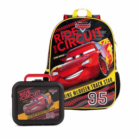 Kit Mochila Grande e lancheira c/Alça Carros 3 Dermiwil Menor preço em Kit Mochila Grande e lancheira c/Alça Carros 3 Dermiwil