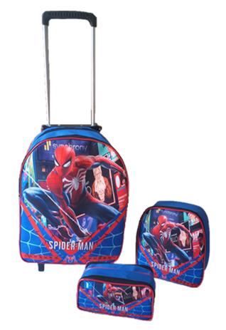 spiderman school bolsa set