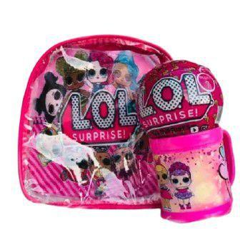 Kit Mochila LOL + Bola LOL Surpresa + Copo LOL - Online Menor preço em Kit Mochila LOL + Bola LOL Surpresa + Copo LOL - Online