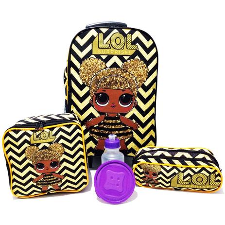 Kit Mochila Lol Surprise Queen Bee Carrinho Amarelo 2019 Tam G - School bags Menor preço em Kit Mochila Lol Surprise Queen Bee Carrinho Amarelo 2019 Tam G - School bags