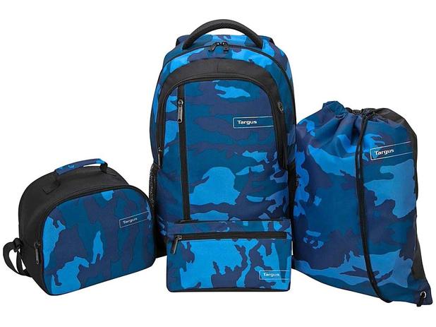 Kit Mochila para Notebook 15,6” Targus Kit Camo - BUS89102 Azul Camuflado 4 Peças é boa?