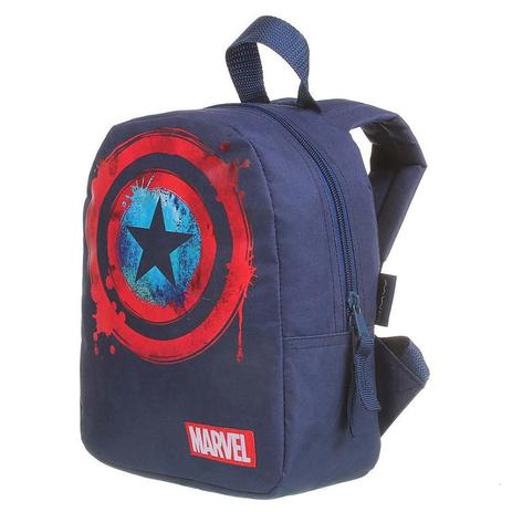 Kit Mochila Poliéster de Costas Capitão America 11683 - Dmw Menor preço em Kit Mochila Poliéster de Costas Capitão America 11683 - Dmw