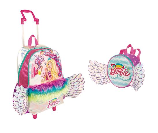 Kit Mochilete G E Lancheira Barbie Dreamtopia Sestini 65207 Menor preço em Kit Mochilete G E Lancheira Barbie Dreamtopia Sestini 65207