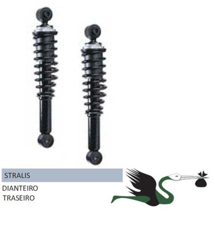 Kit Mola Amortecedor Traseiro Iveco Stralis - Suspentech Menor preço em Kit Mola Amortecedor Traseiro Iveco Stralis - Suspentech