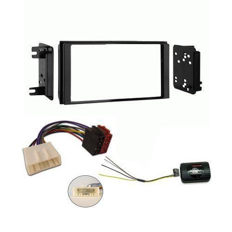 Kit Moldura 2 Din + Interface de volante + chicote Subaru Impreza 2008 a 2011 - Metra Menor preço em Kit Moldura 2 Din + Interface de volante + chicote Subaru Impreza 2008 a 2011 - Metra