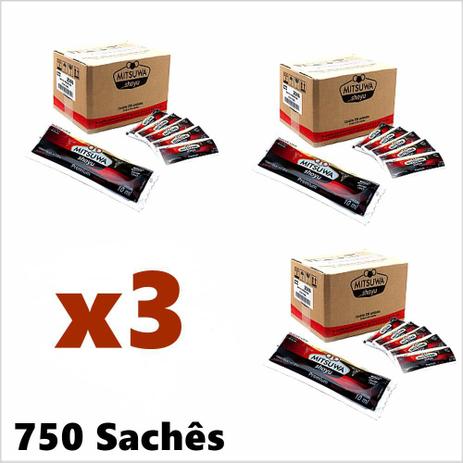 Kit Molho Shoyu Mitsuwa Premium 750 sachês Menor preço em Kit Molho Shoyu Mitsuwa Premium 750 sachês