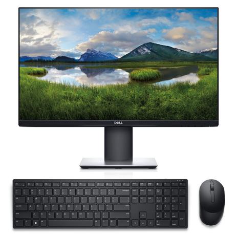 Kit Monitor Dell de 24” P2419H + Teclado e Mouse sem fio Dell Pro KM5221W Preto é boa?