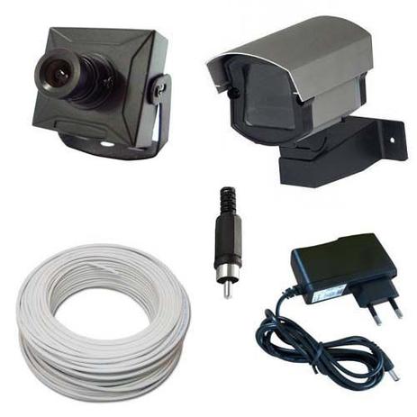 Kit Monitoramento 1 Micro Câmera Completo p/ TV - Fácil Instalação - Vtv Menor preço em Kit Monitoramento 1 Micro Câmera Completo p/ TV - Fácil Instalação - Vtv