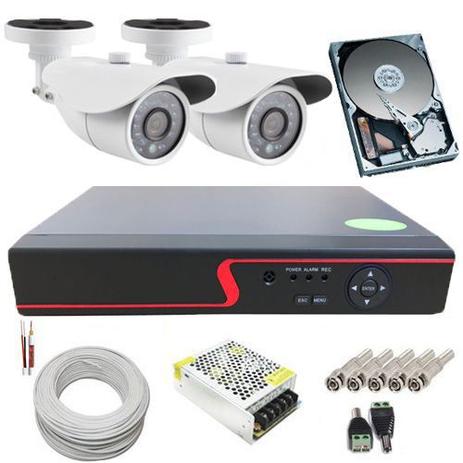 Kit Monitoramento 2 Câmeras Infravermelho Digitais 1.3 Megapixel DVR Multi HD 4 Canais Acesso Via Celular - Power é boa?