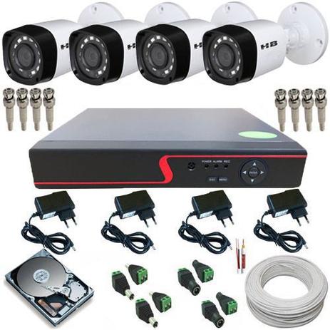 Kit Monitoramento 4 Câmeras Híbridas Infravermelho 720p 1 Megapixel + DVR 4 Canais Multi HD - Power Menor preço em Kit Monitoramento 4 Câmeras Híbridas Infravermelho 720p 1 Megapixel + DVR 4 Canais Multi HD - Power
