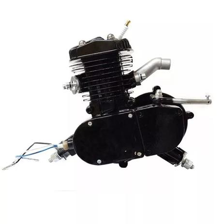 Kit Motor Bicicleta 80cc Completo Motorizada Gasolina Preto - First option Menor preço em Kit Motor Bicicleta 80cc Completo Motorizada Gasolina Preto - First option