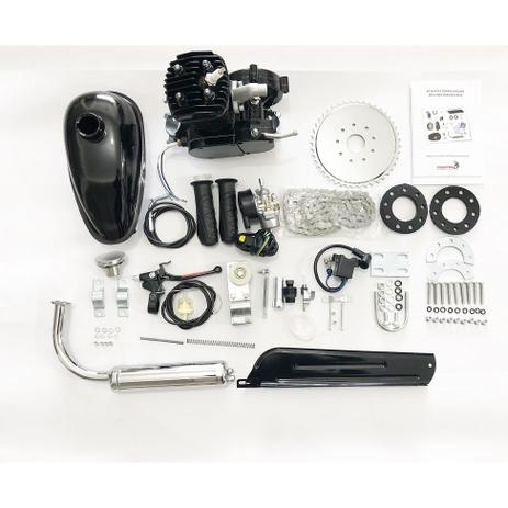 Kit Motor Bicicleta Todos Acessorios Completo Gasolina 80cc - Importway Menor preço em Kit Motor Bicicleta Todos Acessorios Completo Gasolina 80cc - Importway