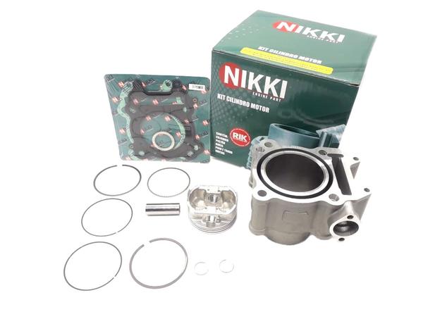 Kit Motor Cilindro Pistão Aneis Juntas Dafra Cyticom 300 - Nikki Menor preço em Kit Motor Cilindro Pistão Aneis Juntas Dafra Cyticom 300 - Nikki