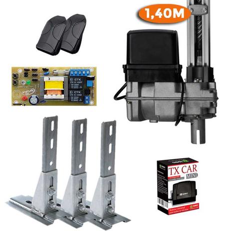 Kit Motor Portão Basculante 1,40m Home 1/4 Hp PPA 3 Suportes Fixação 1 Tx Car é boa?